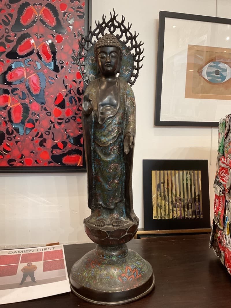 Bronze, cloisonné époque meiji