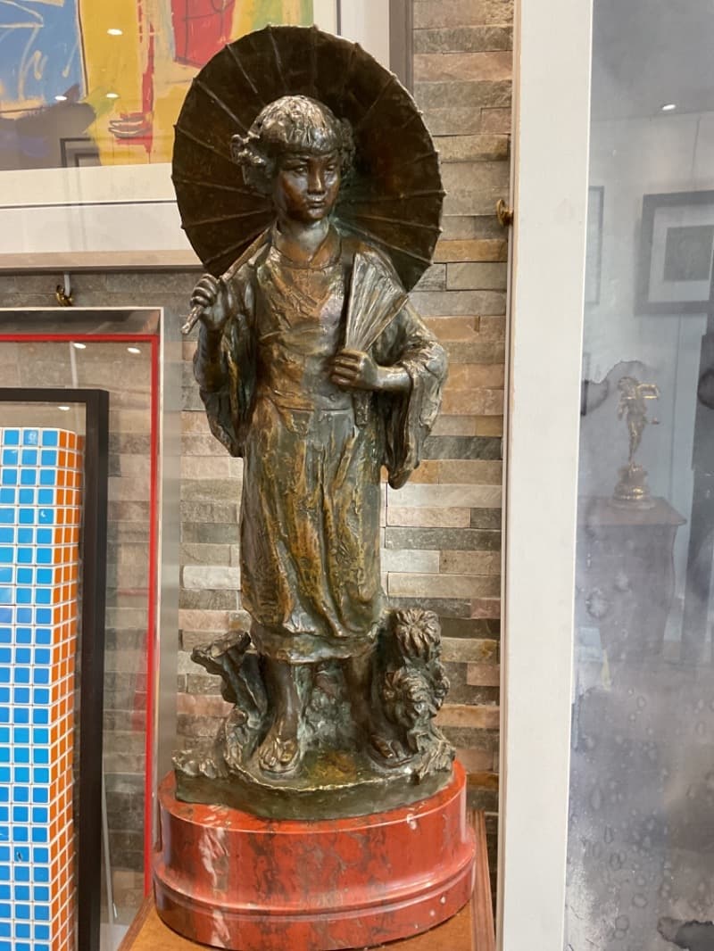 Sculpteur Alfred Courtens haricots, consacré artiste officiel de la dynastie belge